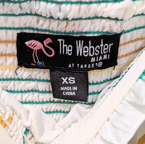 NWT Tropical Print Tube Top Maxi Dress - Picture 10 of 10